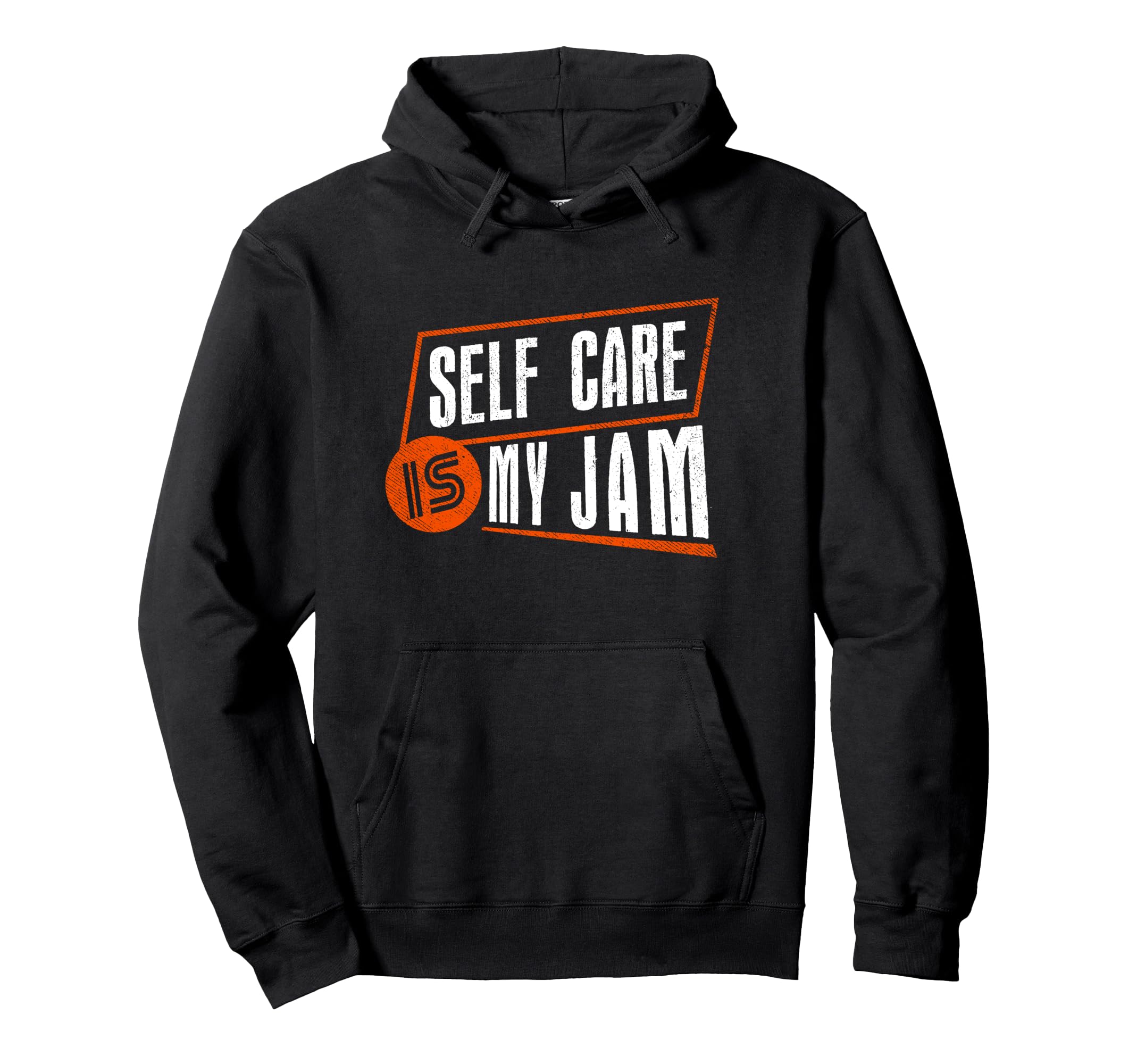 90S Playful W Phrase Self Care Is Hoodie - Fun Novelty Design for Adults - T-Shirt, Sweatshirt, Hoodie