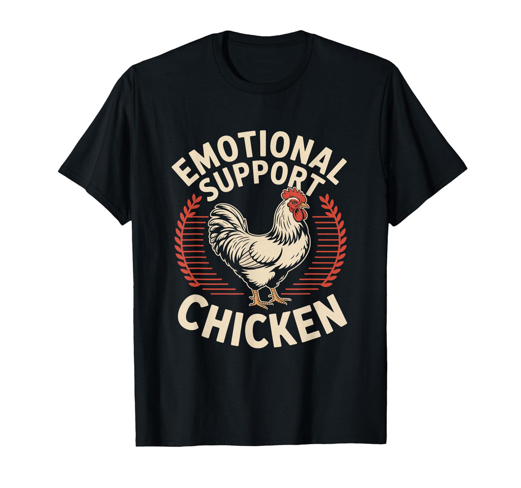 Emotional Support Chicken Do Not Pet T-Shirt - Trendy Graphic for Adults - T-Shirt, Sweatshirt, Hoodie