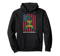 Fight Stigma Green Ribbon American Hoodie - Casual Everyday Wear Men Women - T-Shirt, Sweatshirt, Hoodie