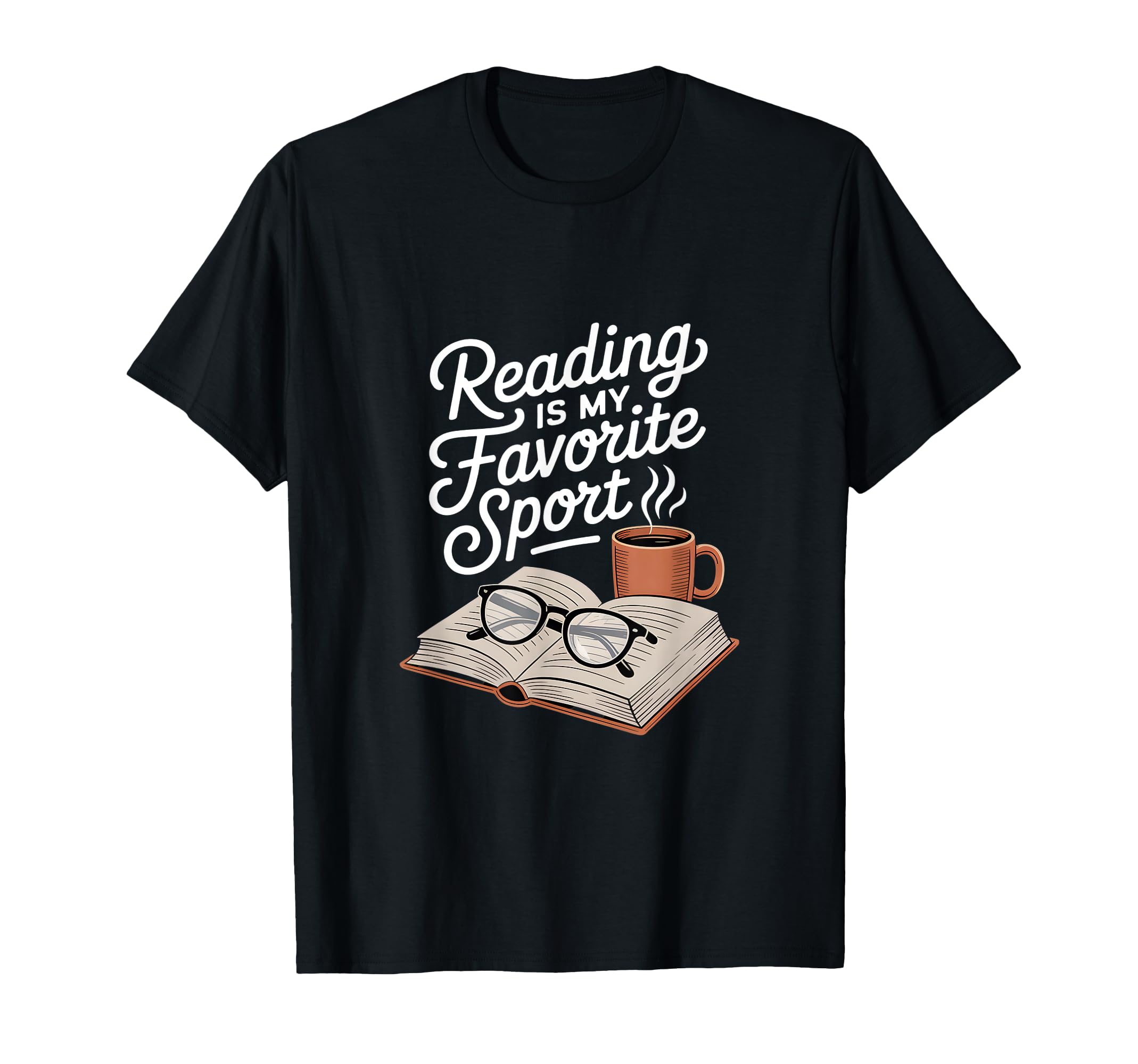 Reading Is My Favorite Sport Funny T-Shirt - Minimalist Print for Adults - T-Shirt, Sweatshirt, Hoodie