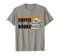 Easily Distracted Coffee And Books T-Shirt - Aesthetic Graphic for Adults - T-Shirt, Sweatshirt, Hoodie