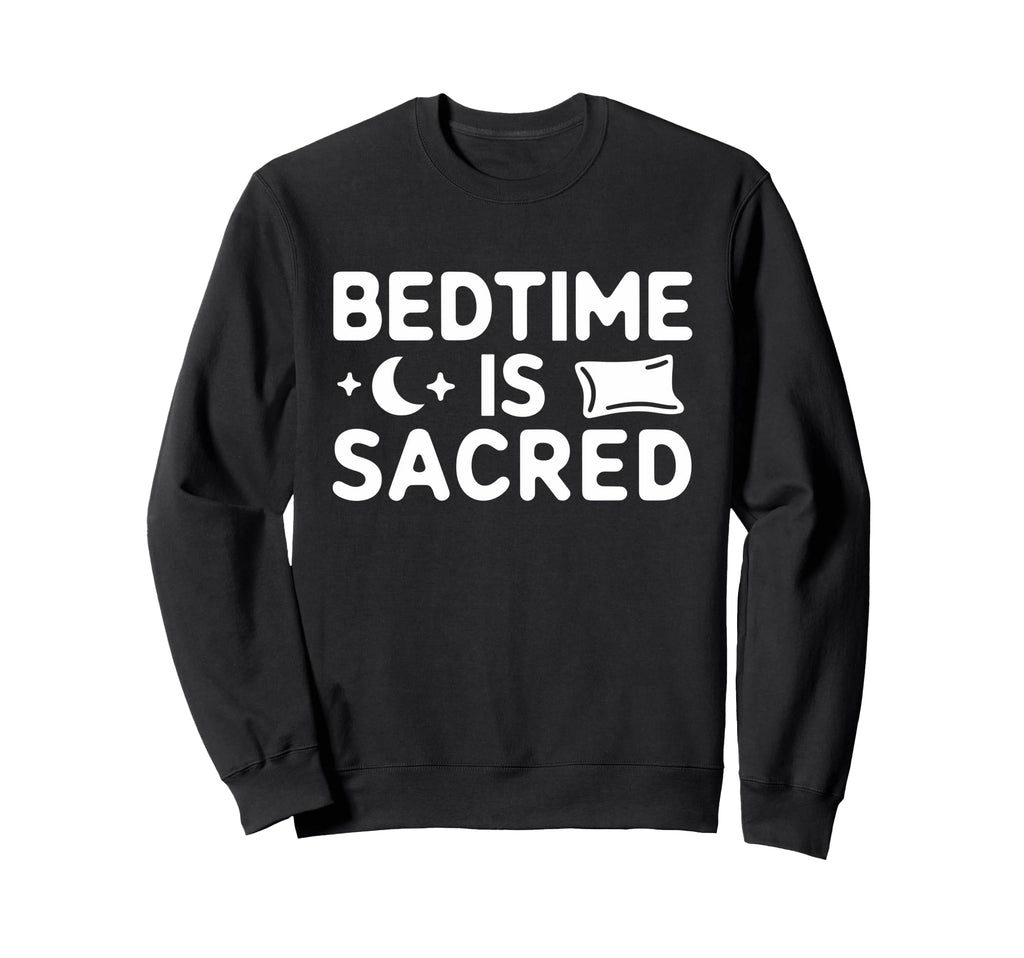 Sleep Hygiene Enthusiasts Restful Sweatshirt - Minimalist Print Men Women - T-Shirt, Sweatshirt, Hoodie