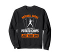 Baseball Cards Are Like Potato Sweatshirt - Aesthetic Graphic Men Women - T-Shirt, Sweatshirt, Hoodie