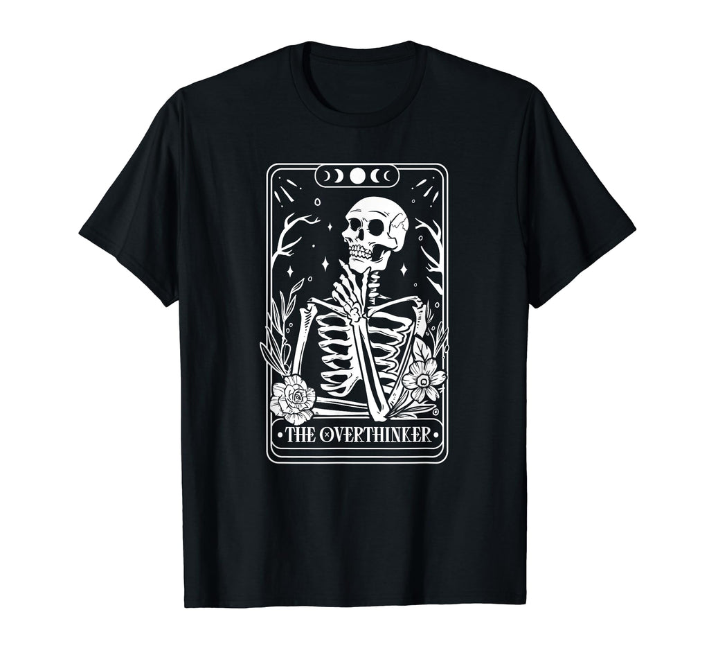 Overthinker Tarot Card T-Shirt - Unique Graphic Unisex - T-Shirt, Sweatshirt, Hoodie