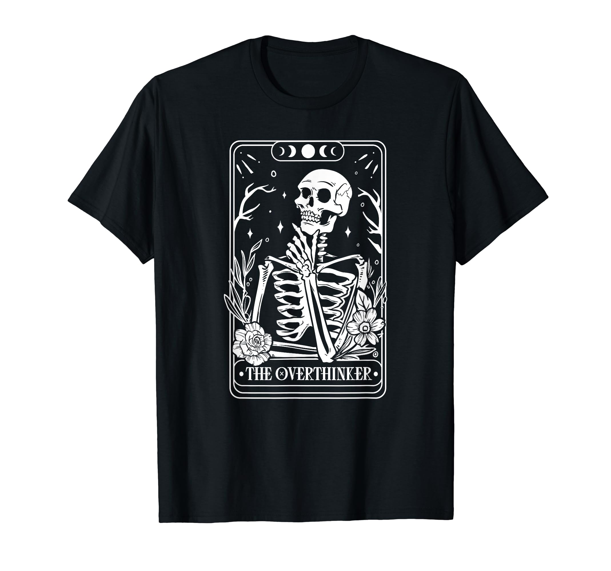 Overthinker Tarot Card T-Shirt - Unique Graphic Unisex - T-Shirt, Sweatshirt, Hoodie