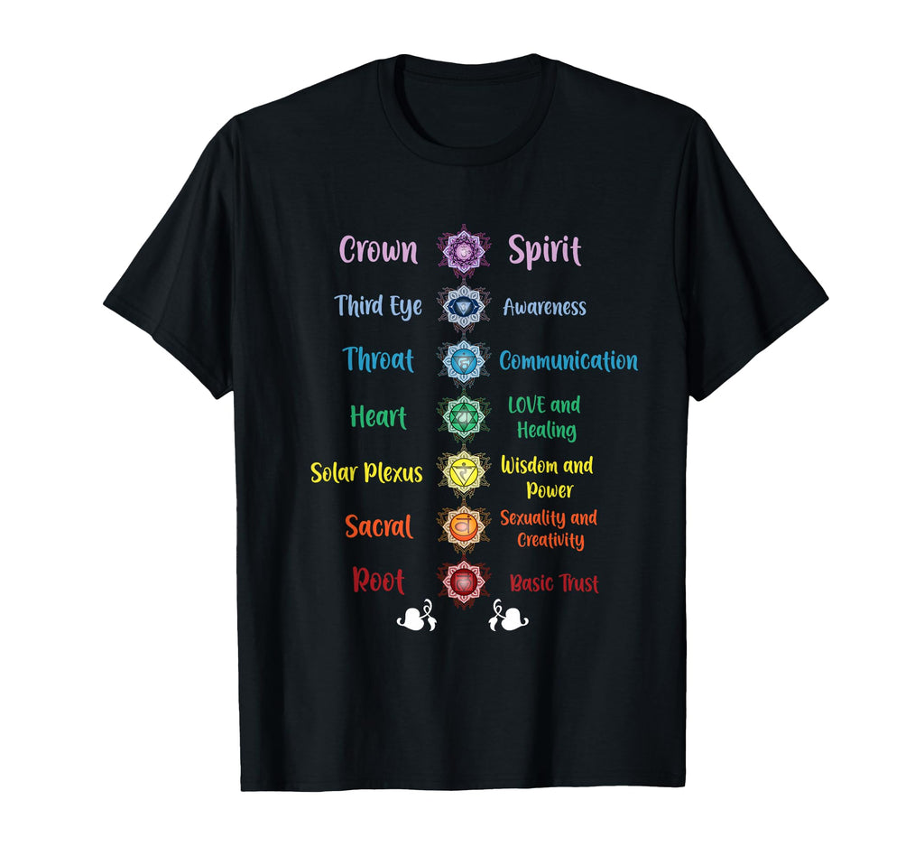 Chakra Energy Spirit Soul Spiritual T-Shirt - Aesthetic Graphic Unisex - T-Shirt, Sweatshirt, Hoodie