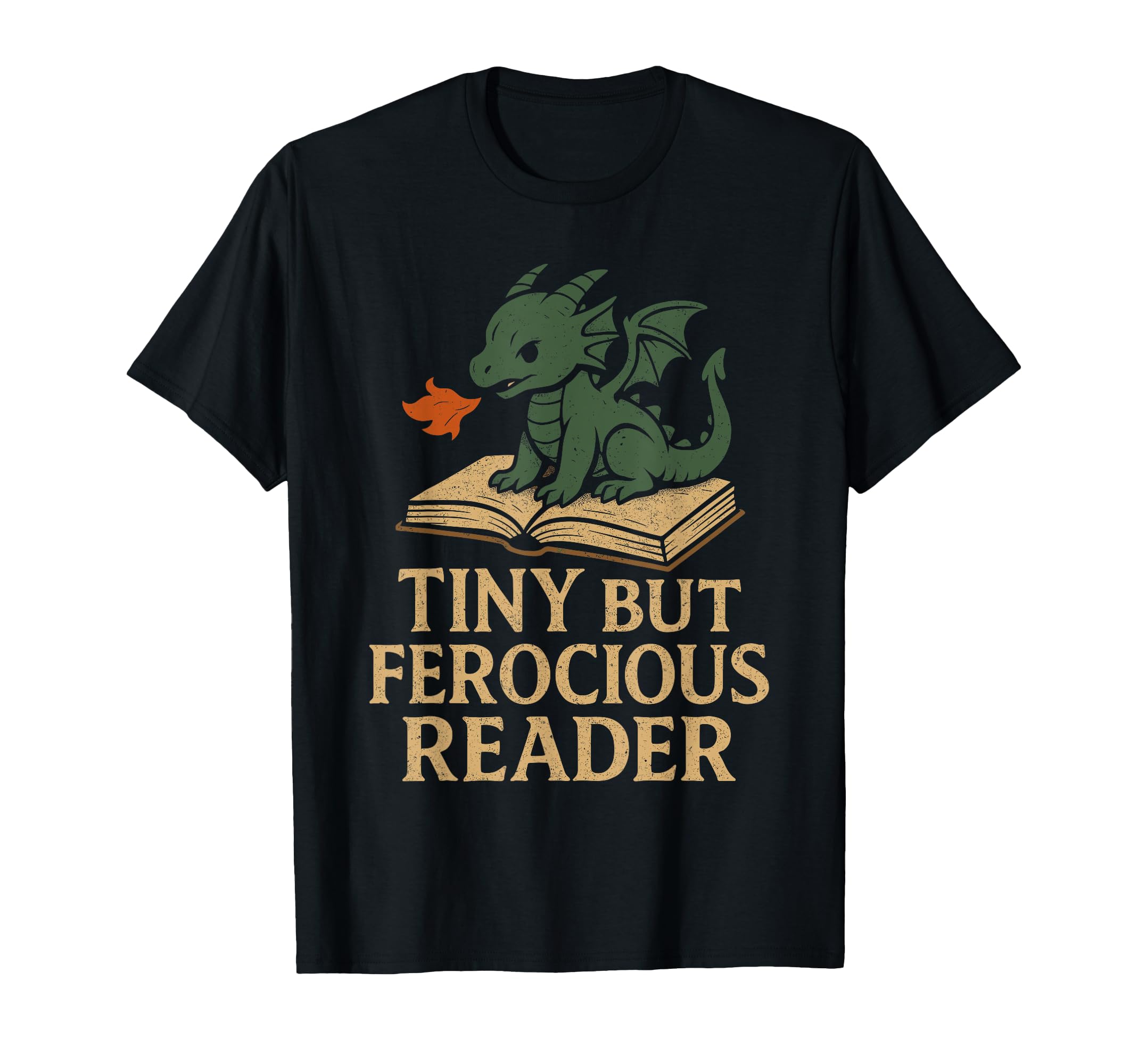 Book Dragon Reading Monster Funny T-Shirt - Casual Everyday Wear Unisex - T-Shirt, Sweatshirt, Hoodie