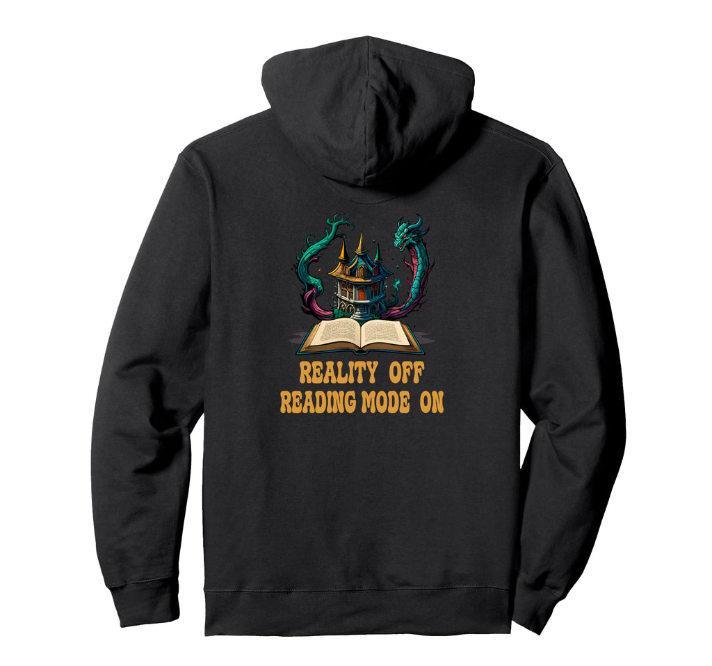 Book Worm Book Stack Reading Addict Hoodie - Trendy Graphic Unisex - T-Shirt, Sweatshirt, Hoodie