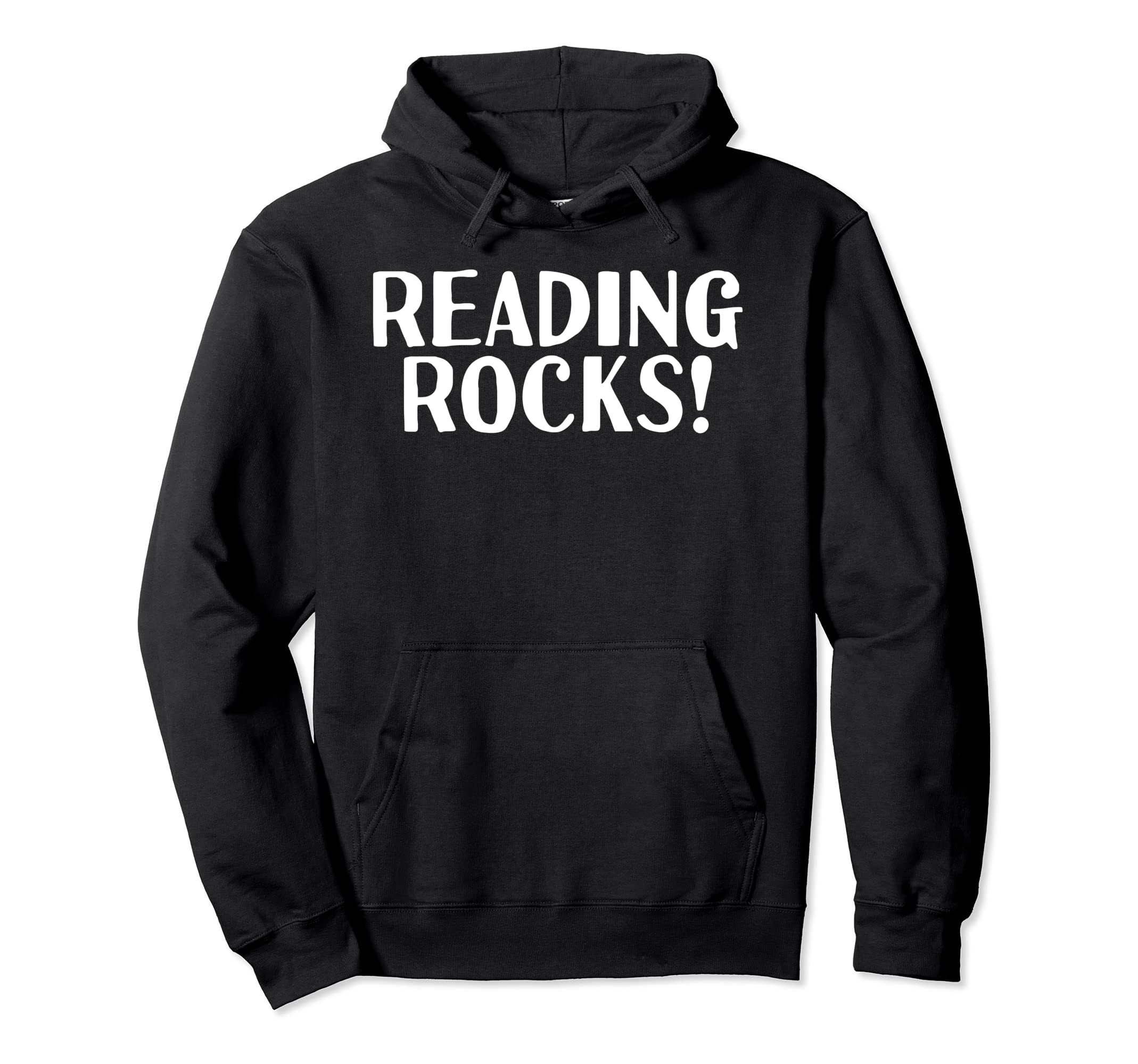 Reading Rocks Funny Book Reader Library Hoodie - Fun Novelty Design Unisex - T-Shirt, Sweatshirt, Hoodie