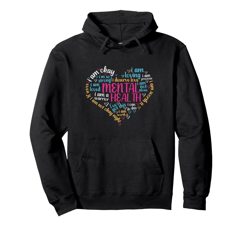 I Deserve Love End Break Stigma Mental Hoodie - Unique Graphic Men Women - T-Shirt, Sweatshirt, Hoodie