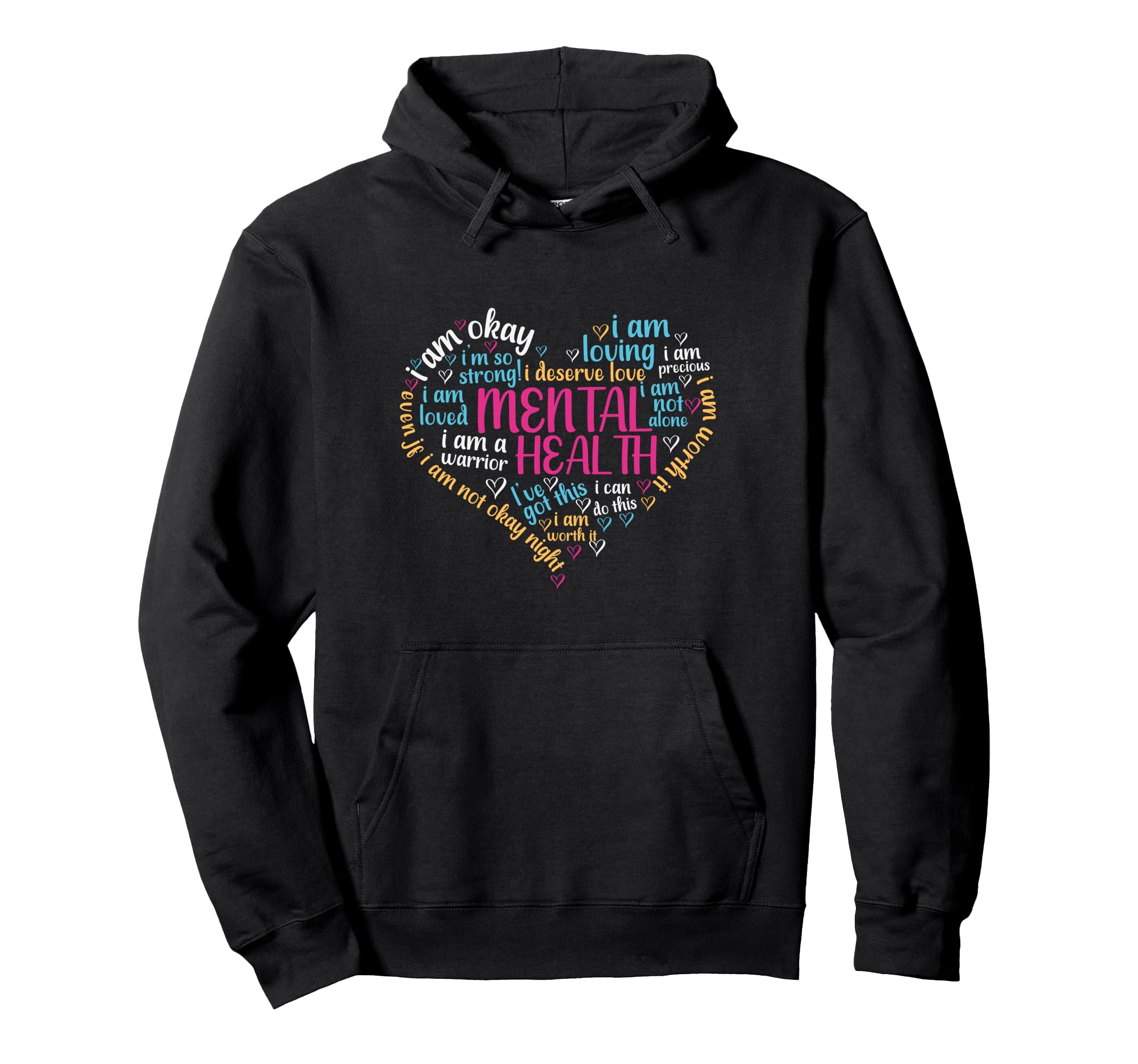 I Deserve Love End Break Stigma Mental Hoodie - Unique Graphic Men Women - T-Shirt, Sweatshirt, Hoodie