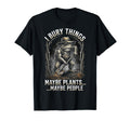 Funny Toad Gardener I Bury Things Maybe T-Shirt - Graphic Print Unisex - T-Shirt, Sweatshirt, Hoodie