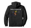 Believe Yourself You Are Enough Hoodie - Minimalist Print for Adults - T-Shirt, Sweatshirt, Hoodie