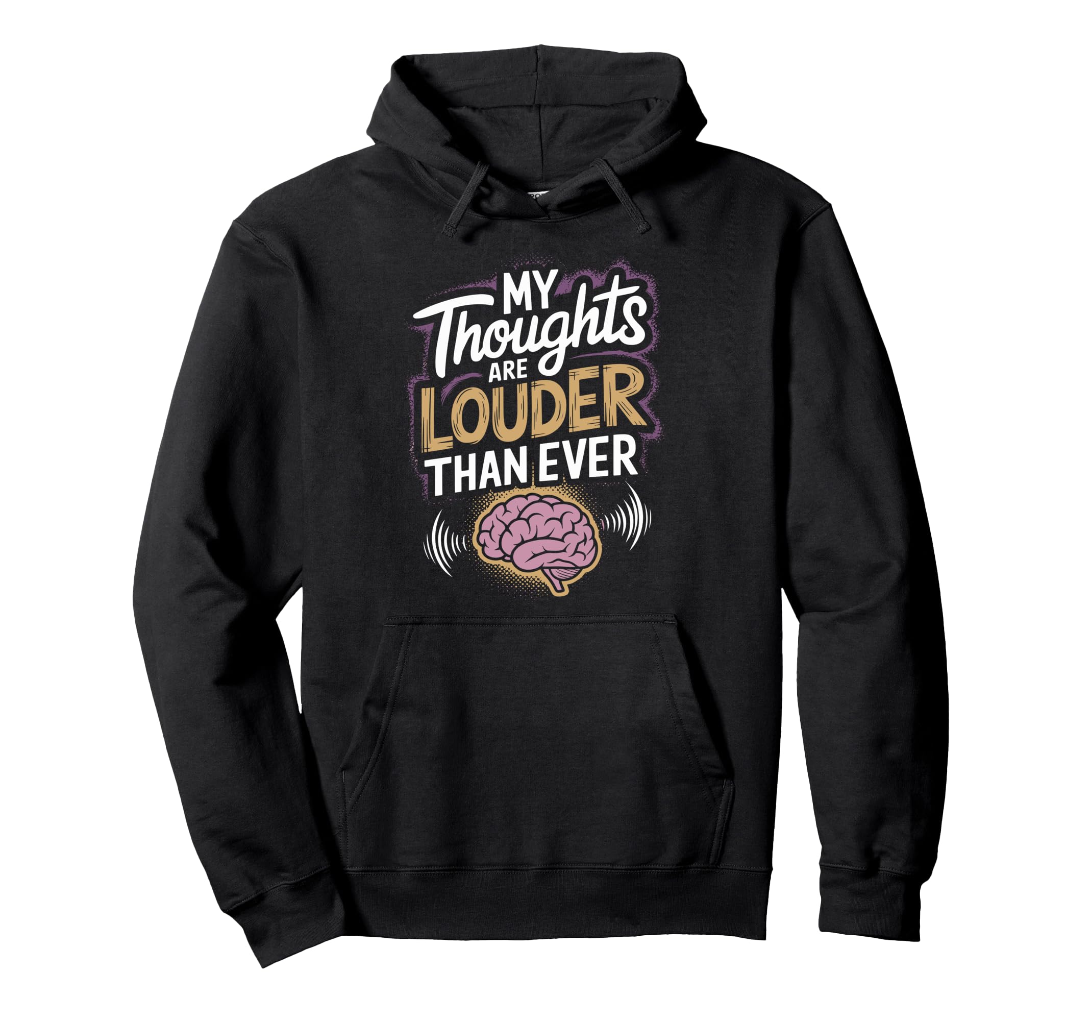 Silent Retreat Participants Mindfulness Hoodie - Novelty Apparel Unisex - T-Shirt, Sweatshirt, Hoodie
