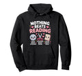 Nothing Beats Reading Rock Paper Hoodie - Trendy Graphic Men Women - T-Shirt, Sweatshirt, Hoodie