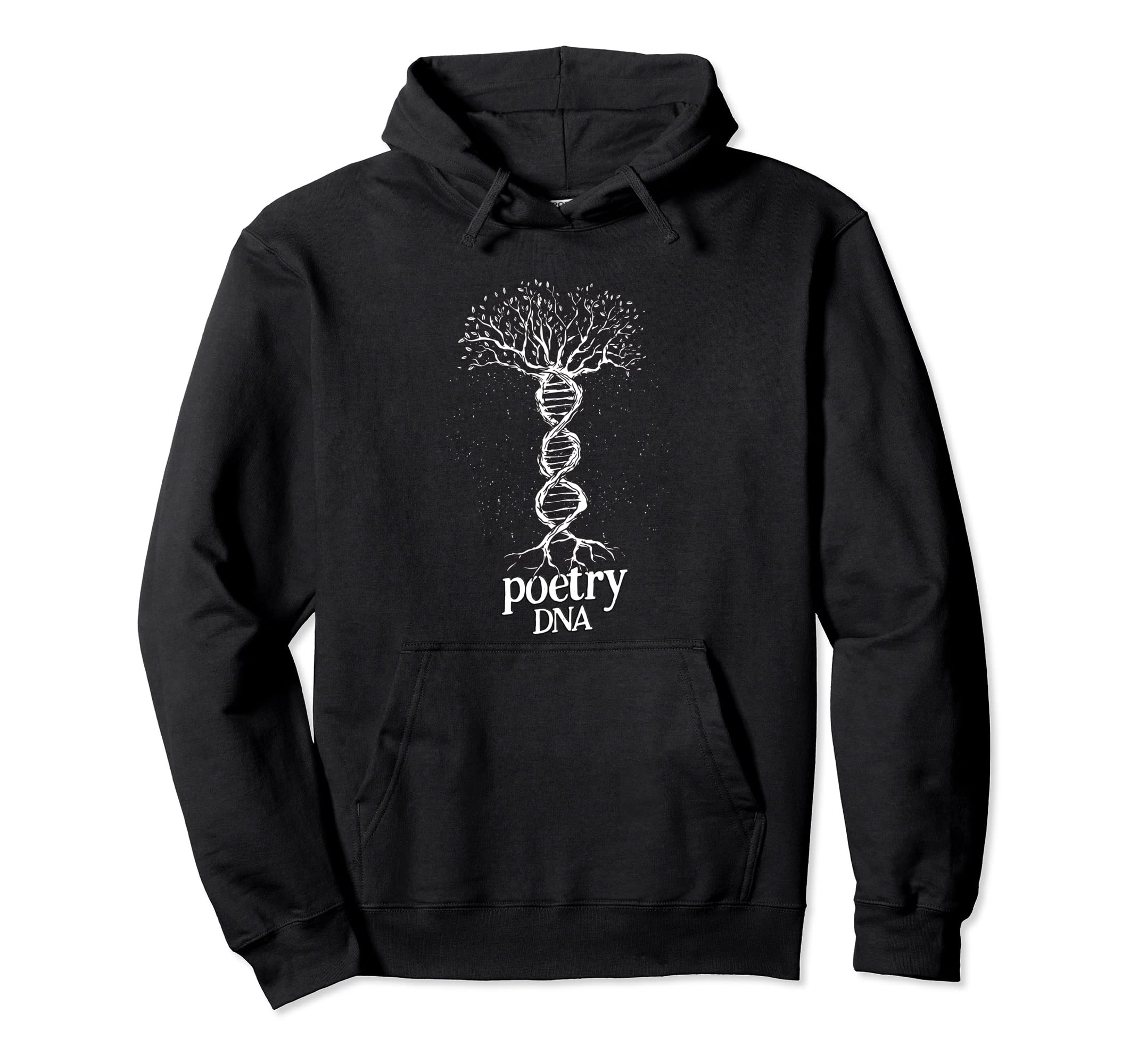 Poetry Dna Tree Hoodie - Streetwear Style Men Women - T-Shirt, Sweatshirt, Hoodie
