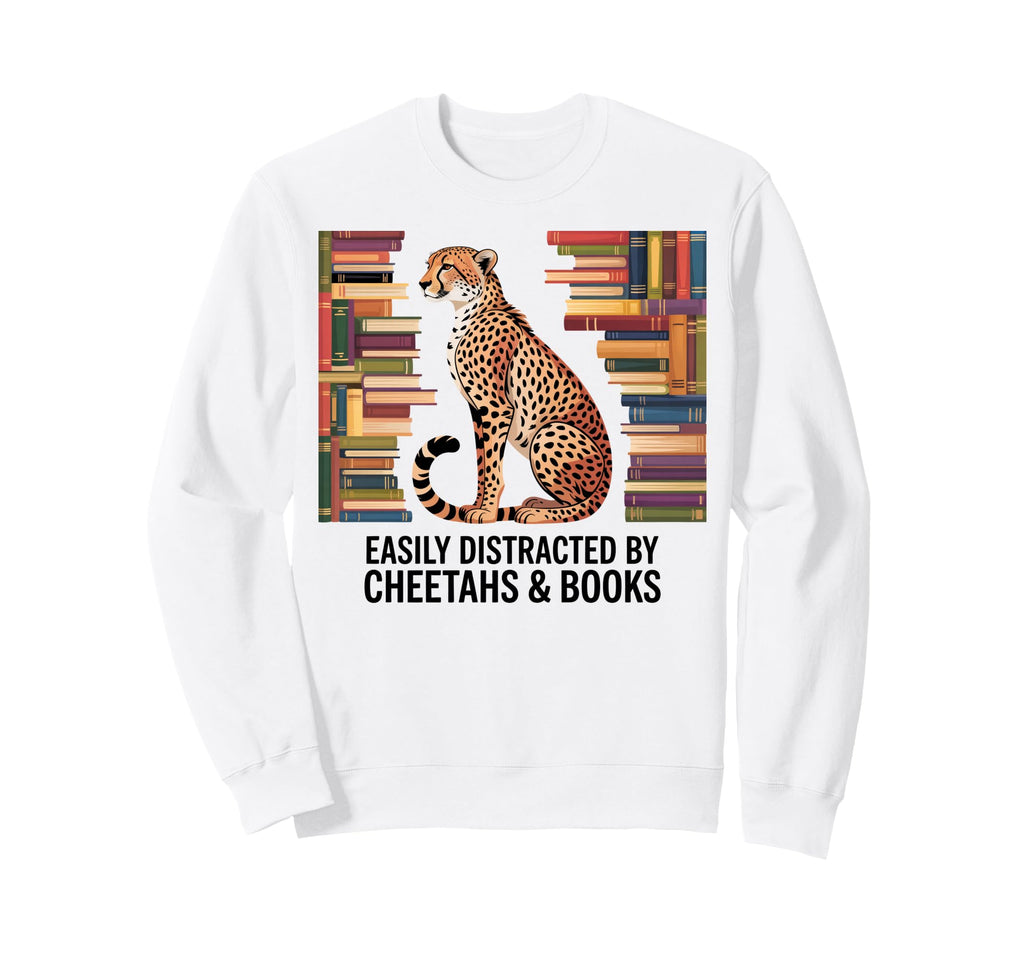 Cheetah Face Cheetah Stuff Sweatshirt - Casual Everyday Wear for Adults - T-Shirt, Sweatshirt, Hoodie