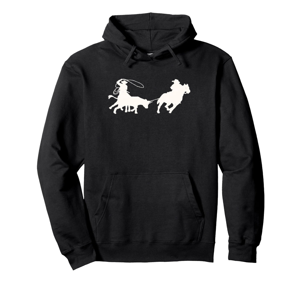 Team Roping Hoodie - Unique Graphic Men Women - T-Shirt, Sweatshirt, Hoodie