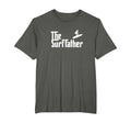 Surf Father Surfing Dad Funny Gift T-Shirt - Minimalist Print for Adults - T-Shirt, Sweatshirt, Hoodie