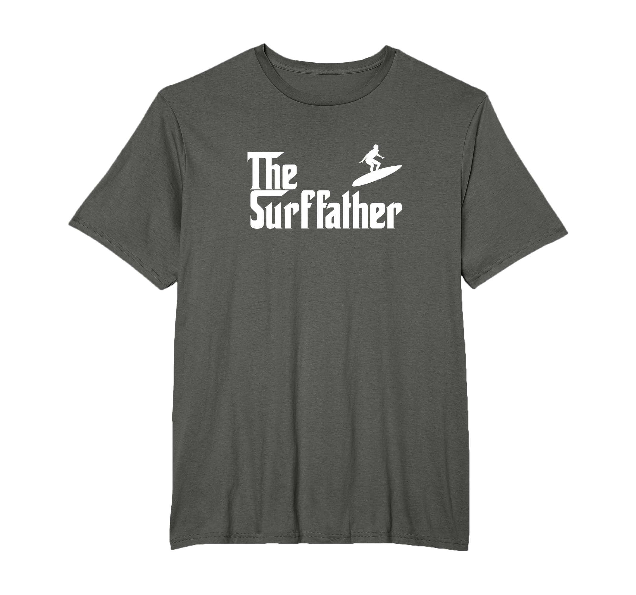 Surf Father Surfing Dad Funny Gift T-Shirt - Minimalist Print for Adults - T-Shirt, Sweatshirt, Hoodie