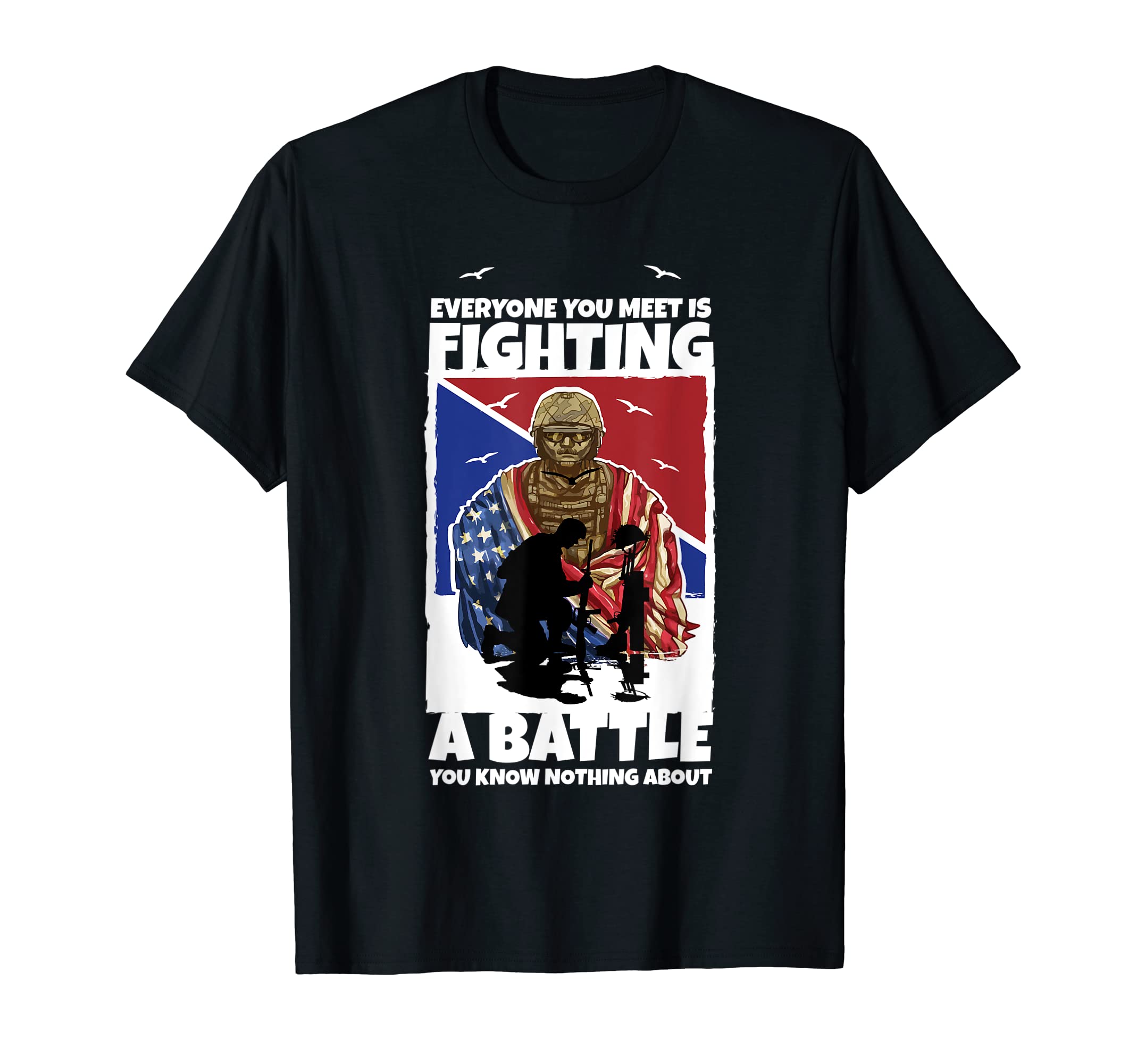 Army Veteran Usa Military Soldier T-Shirt - Fun Novelty Design Men Women - T-Shirt, Sweatshirt, Hoodie