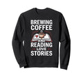 Dark Romance Coffee Novels Enjoy Sweatshirt - Minimalist Print for Adults - T-Shirt, Sweatshirt, Hoodie