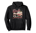 Deck Shelves Funny Book Lover Hoodie - Unique Graphic Men Women - T-Shirt, Sweatshirt, Hoodie