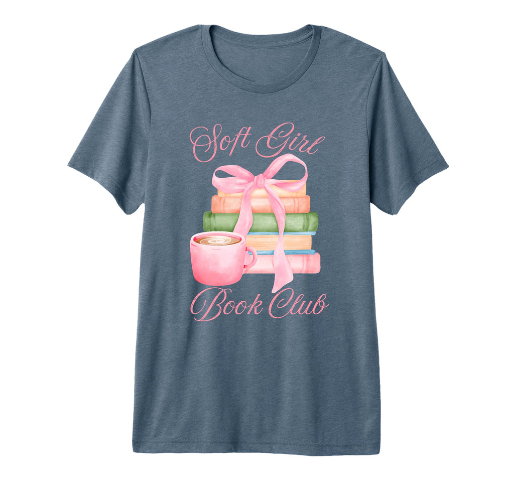 Coquette Soft Book Club Book Girlycore T-Shirt - Novelty Apparel Men Women - T-Shirt, Sweatshirt, Hoodie