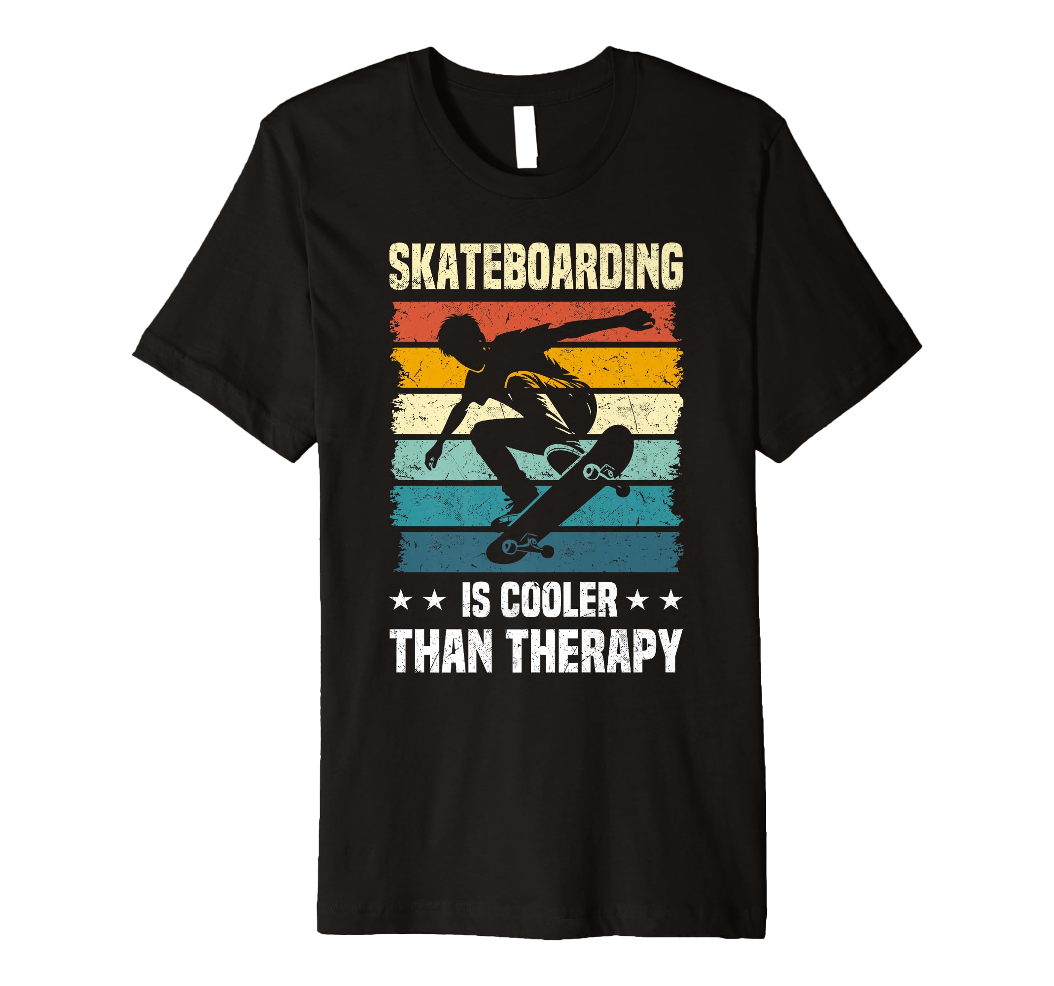 Skateboarding Is Cooler Than T-Shirt - Fun Novelty Design Men Women - T-Shirt, Sweatshirt, Hoodie