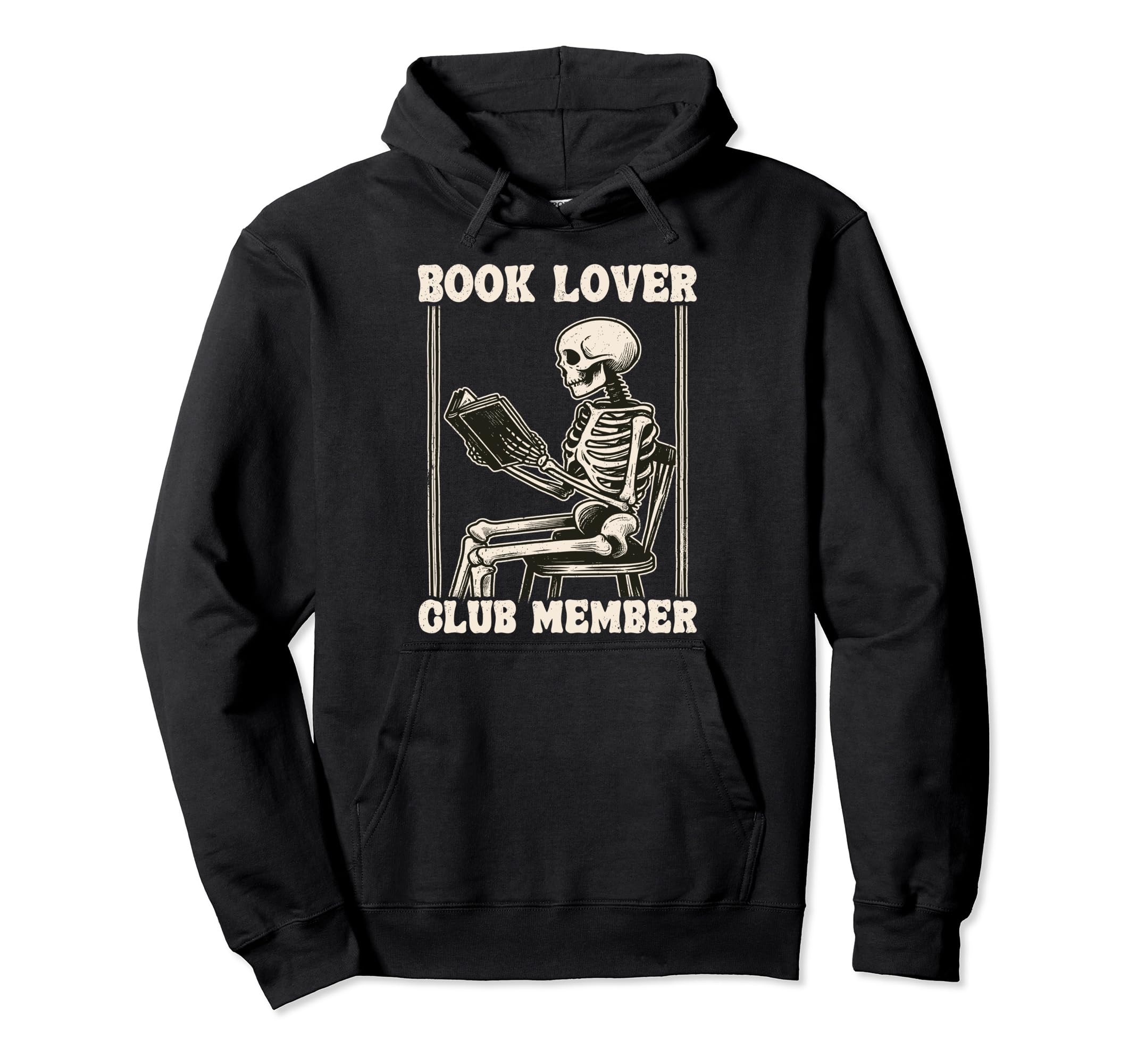 Book Lover Club Member Bookworm Hoodie - Streetwear Style Men Women - T-Shirt, Sweatshirt, Hoodie