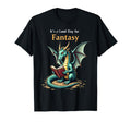 Its Good Day To Read Fantasy Dragon T-Shirt - Custom Art Print Men Women - T-Shirt, Sweatshirt, Hoodie