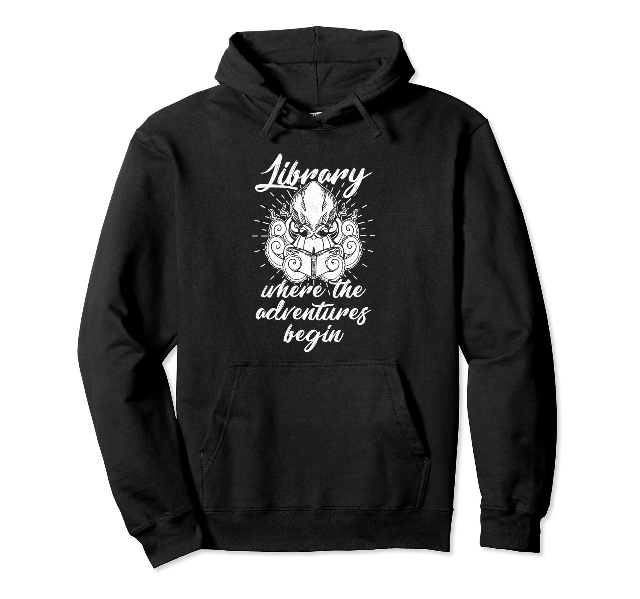 Book Information Literature Bookstore Hoodie - Graphic Print for Adults - T-Shirt, Sweatshirt, Hoodie