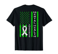 Mental Health Awareness Back Flag T-Shirt - Trendy Graphic Men Women - T-Shirt, Sweatshirt, Hoodie