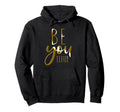 Beyoutiful Be You Tiful Mindfulness Hoodie - Aesthetic Graphic Men Women - T-Shirt, Sweatshirt, Hoodie