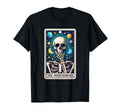 Overthinker Skeleton Tarot Card Funny T-Shirt - Custom Art Print Men Women - T-Shirt, Sweatshirt, Hoodie