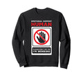 Emotional Support Human Halloween Sweatshirt - Trendy Graphic Men Women - T-Shirt, Sweatshirt, Hoodie