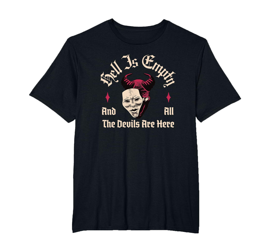 Hell Is Empty Shakespeare T-Shirt - Custom Art Print for Adults - T-Shirt, Sweatshirt, Hoodie