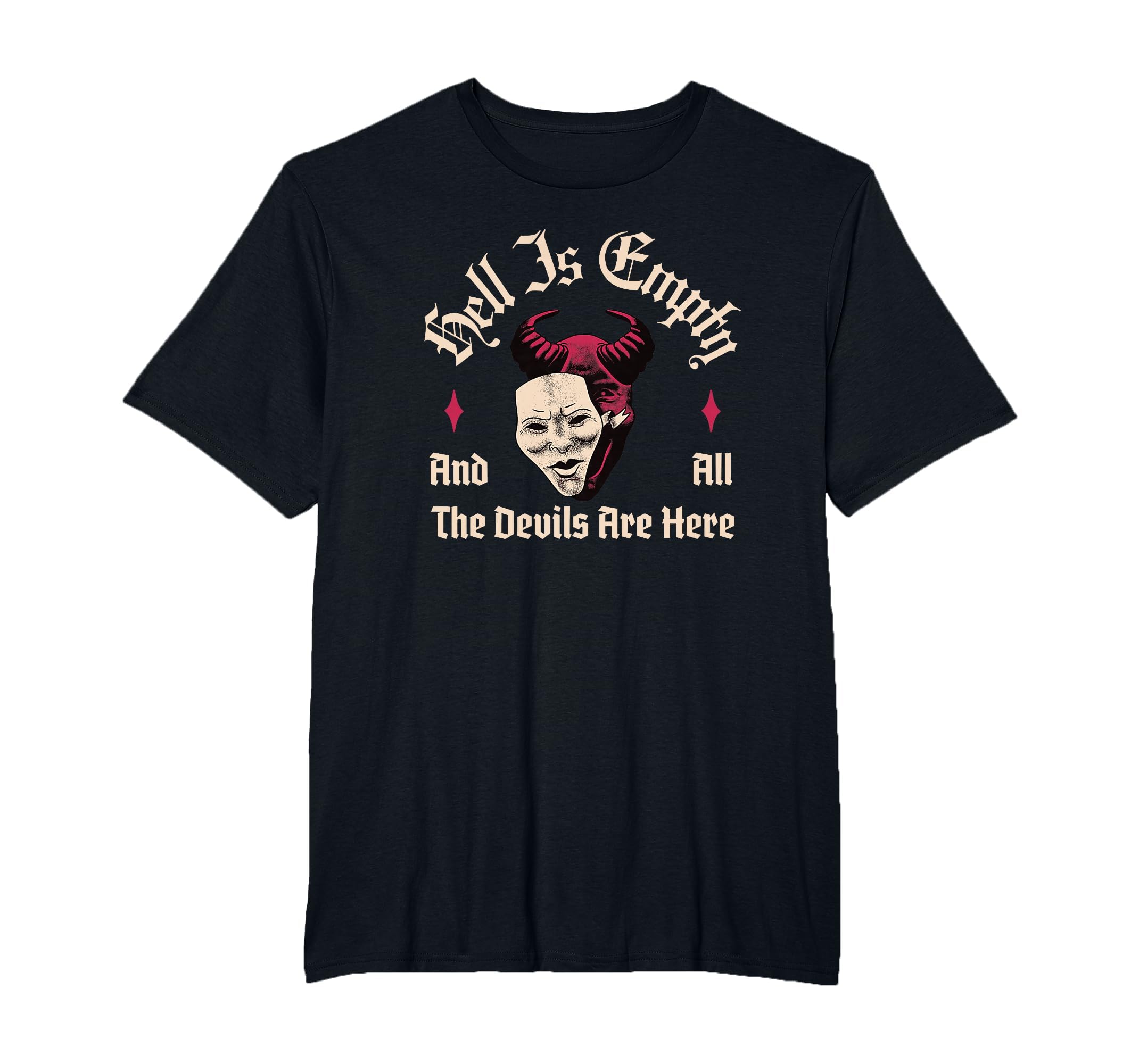 Hell Is Empty Shakespeare T-Shirt - Custom Art Print for Adults - T-Shirt, Sweatshirt, Hoodie