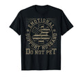 Emotional Support Husband Do Not Pet Funny T-Shirt - Trendy Graphic Unisex - T-Shirt, Sweatshirt, Hoodie
