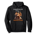 Easily Distracted Dragons And Books Funny Hoodie - Custom Art Print Unisex - T-Shirt, Sweatshirt, Hoodie