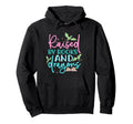 Raised Books And Dragons Fantasy Hoodie - Fun Novelty Design for Adults - T-Shirt, Sweatshirt, Hoodie