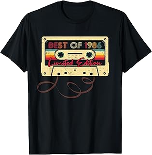40th Birthday Vintage 1986 Classic 40 Year Old Best of 1986 T-Shirt Unisex T-shirt, Sweatshirt, Hoodie, Long Sleeve Tee - T-Shirt, Sweatshirt, Hoodie