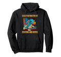 Easily Distracted Dragons And Books Dragon Hoodie - Streetwear Style Unisex - T-Shirt, Sweatshirt, Hoodie