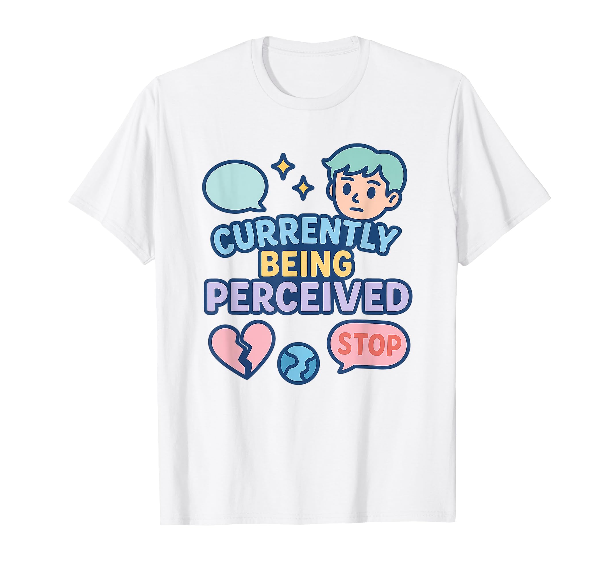Neurodivergent Social Anxiety T-Shirt - Streetwear Style Unisex - T-Shirt, Sweatshirt, Hoodie