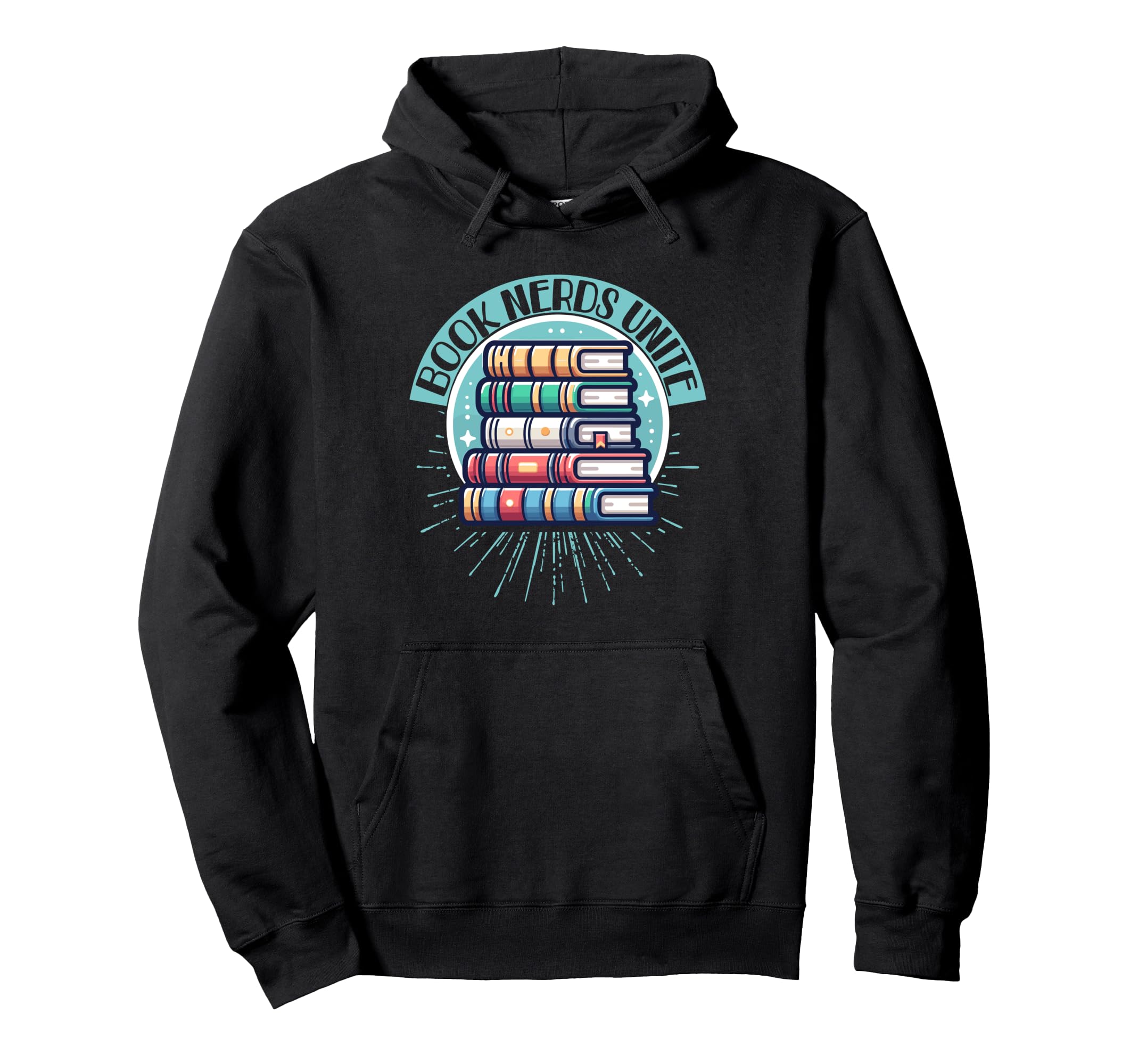 Reading Books Reader Nerd Librarian Hoodie - Unique Graphic Men Women - T-Shirt, Sweatshirt, Hoodie