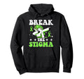 Mental Health Awareness Month Hoodie - Fun Novelty Design for Adults - T-Shirt, Sweatshirt, Hoodie