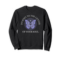 Esoteric Butterfly Mystical Sweatshirt - Minimalist Print for Adults - T-Shirt, Sweatshirt, Hoodie
