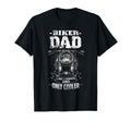 Biker Dad Like Normal Dad Only Cooler T-Shirt - Streetwear Style Unisex - T-Shirt, Sweatshirt, Hoodie