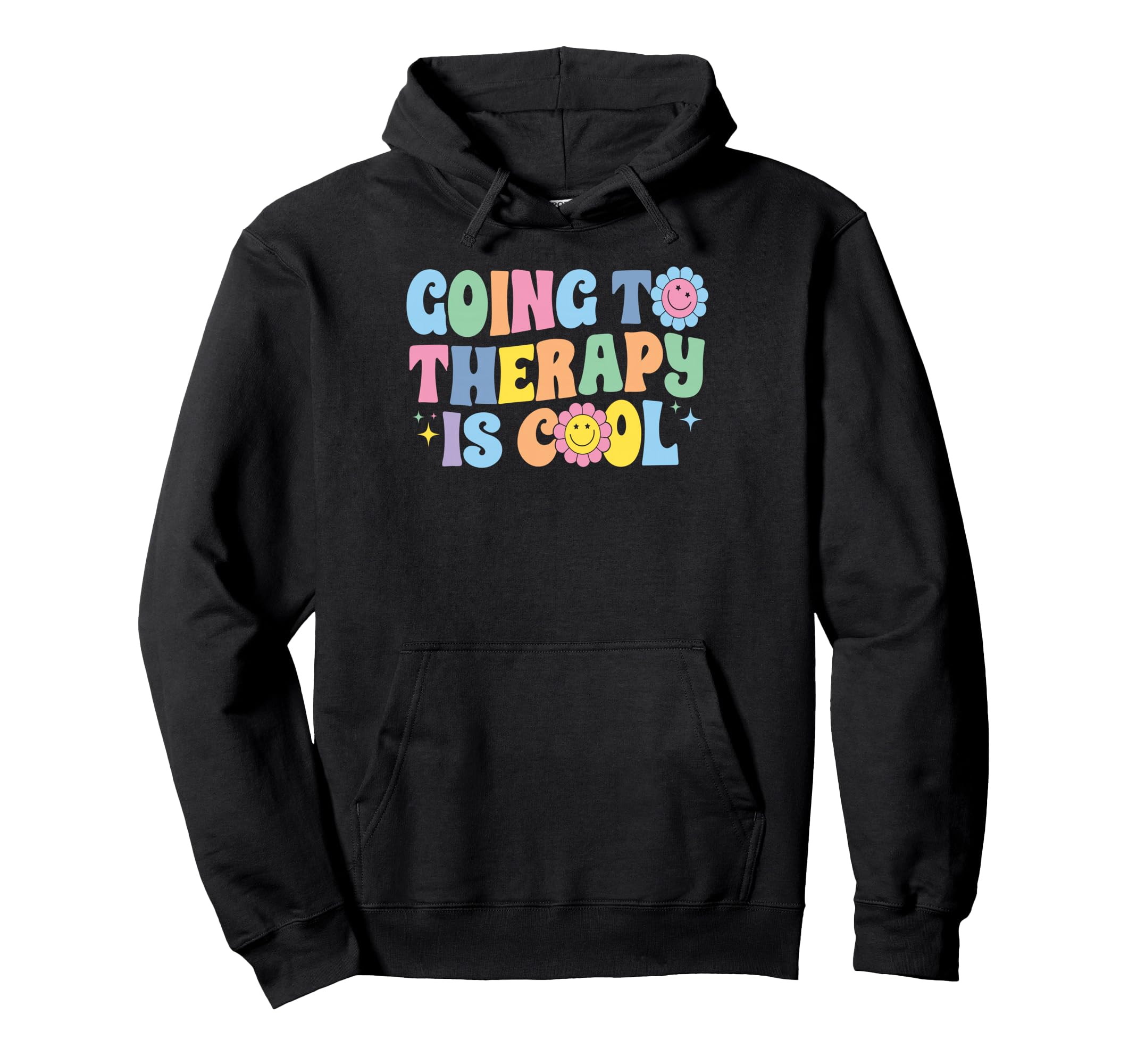 Going To Therapy Is Self Love Mental Hoodie - Aesthetic Graphic Men Women - T-Shirt, Sweatshirt, Hoodie