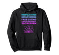 Bibliophile Romance Book Genre Hoodie - Graphic Print Men Women - T-Shirt, Sweatshirt, Hoodie